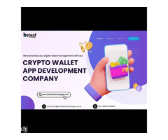 Top-notch Crypto Wallet App Development Company - Beleaf Technologies