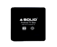 Solid AHD-1017 4GB/64GB Android 10 Smart Tv Box (Black)