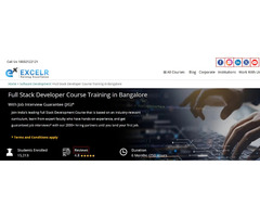 ExcelR - Full Stack Developer And Business Analyst Course in Bangalore