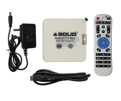 Solid AHD-1008 4/32 GB Android 10 Smart Tv Box with FREE OTT SUBSCRIPTION