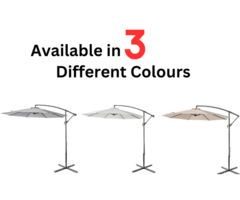 Priemium 3M Garden Cantilever Parasol