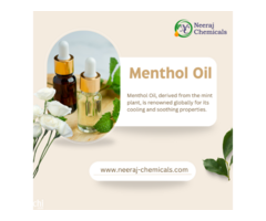 Menthol Oil Suppliers in India
