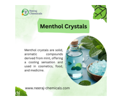 Menthol Crystals Suppliers in India
