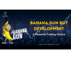 Supercharge Your Crypto Trades with Banana Gun Bot Development