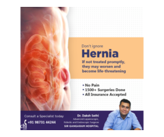 Hernia Surgeon in Delhi, India
