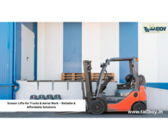 Scissor Lifts for Trucks & Aerial Work – Reliable & Affordable Solutions