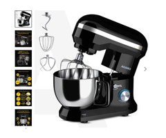 Royal Stand Mixer 1000W | Powerful Motor | Multi-Speed Control | Ideal for Baking & Mixing
