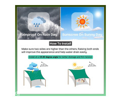 TRINQET 2X3mt Windows Sun Shade Net Protection for Windows - Image 7