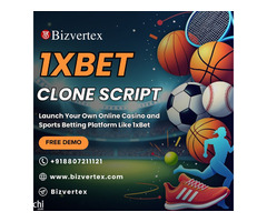 Create a Winning Sportsbook with Customizable 1xBet Clone Solutions