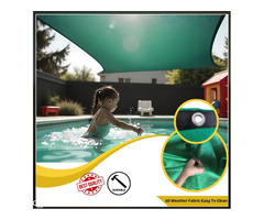 TRINQET 5x5mt Large Garden Shade Net Sun Protection Sails - Image 2