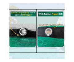 TRINQET 5x6mt Large Garden Sails | Sun Shade Net for Car Parking - Image 8