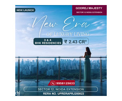 Luxury Apartments at Godrej Majesty, Sector 12 Noida Extension