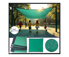 TRINQET Sun Protection Sails – 3x6mt – Green Shade Net for Balcony - Image 2