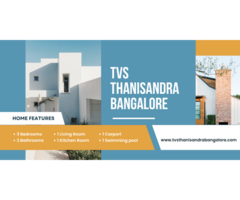 Smartly Designed TVS Apartments in Prime Bangalore Location