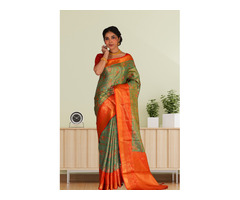 Timeless Elegance with Authentic Kanjivaram Silk - Image 2
