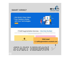 IT Staff Augmentation Services – Hire Skilled Developers from Evon Technologies