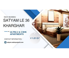 Satyam LE 36 Navi Mumbai, Step into urban luxury and style