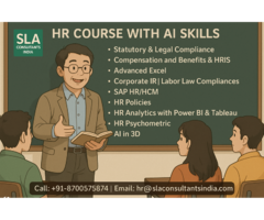 HR Course in Delhi. With SAP HCM and MS Power BI/AI, Career-Ready Courses That Open Doors to MNC Job