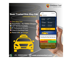 Chandigarh to Delhi Taxi Service | OneNess Taxi Service