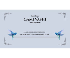Gami Vashi In Navi Mumbai – A Community of Elegance and Comfort