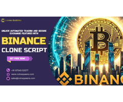 Unlock Automated Trading and Secure Exchange Features with Binance Clone Script