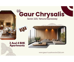 Gaur Chrysalis Sector 22D Greater Noida A Perfect Balance of Luxury and Space - Image 2