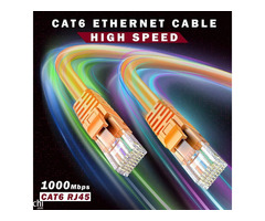 FEDUS Cat6 Ethernet Cable, High Speed 550Mhz 10 Gigabit Speed Utp Lan Cable, Network Cable Internet  - Image 9