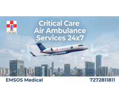 EMSOS Medical Air Ambulance Service India