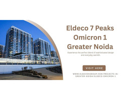 Eldeco 7 Peaks Omicron 1 Greater Noida - Lavish Apartment