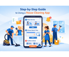 Step-by-Step Guide to Using a House Cleaning App - Image 2