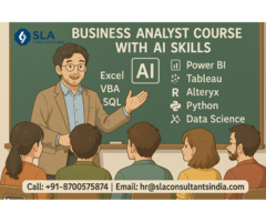 Delhi Based Business Analyst Course: Complete Business Analyst Internship, Reinvent with AI Skills