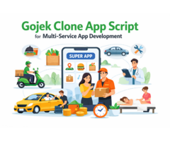 Gojek Clone App Script for Multi-Service App Development