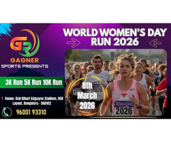WORLD WOMENS DAY RUN 2026 - Bangalore