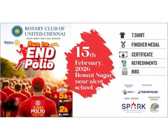 Run To End Polio - Awareness Run 2025 - Chennai
