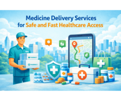Medicine Delivery Services for Safe and Fast Healthcare Access