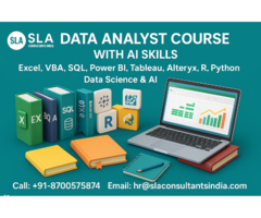 "Enroll in Best Data Analyst Course by SLA Consultants India" Data Analytics Career Growth: