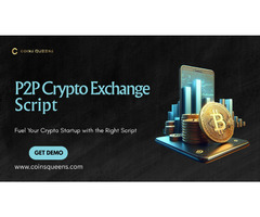 CoinsQueens P2P Crypto Exchange Script for Modern Crypto Exchanges