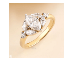ErayaSparkle Lab Grown Diamond Jewellery | Marquise Ring - Image 5