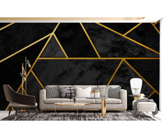 Black Wallpaper for Bold and Elegant Home Interiors - Image 4
