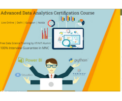 Data Analytics Institute in Delhi, Free SQL, Python & Gen AI with Google Certification Support,