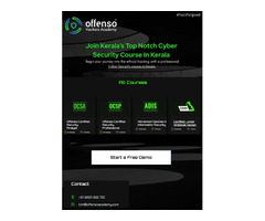 Join Kerala’s Top Notch Cyber Security Course In Kerala