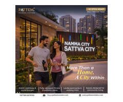 Sattva City Prestige Residence Apartment in North Bangalore - Image 2