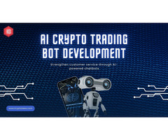 AI Crypto Trading Bot Development for Steady Trading Growth