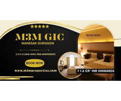 M3M GIC Manesar Gurgaon – A New Standard of Living - Image 1