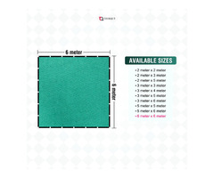 6x6mt (20x20ft) Swimming Pool Shade Net – Large Outdoor Shade | TRINQET - Image 7