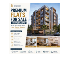 Premium Flats for Sale in Hyderabad – Build Your Dream Home Today!