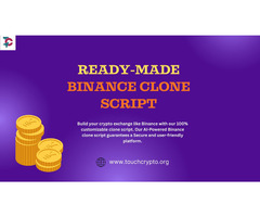 Binance Clone Script Development Company | TouchCrypto
