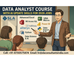 Data Analyst Training in Delhi for Successful Career in Top MNCs Including Free Alteryx, R & Gen