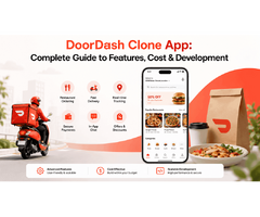 DoorDash Clone App: Complete Guide to Features, Cost & Development