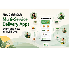 How Gojek-Style Multi-Service Delivery Apps Work and How to Build One